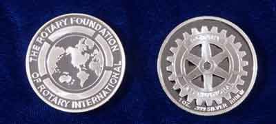 Rotary Commemorative Coin